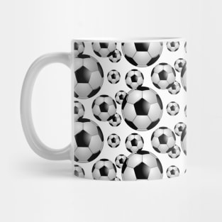 Soccer Pattern Mug